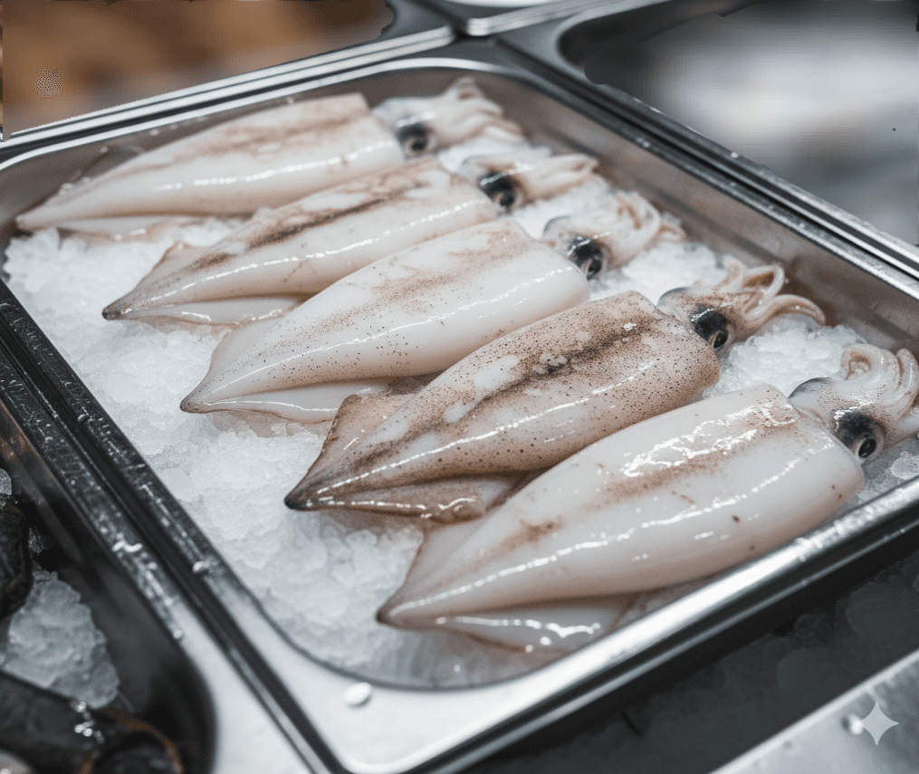 Mauritanian Squid (Loligo Vulgaris)